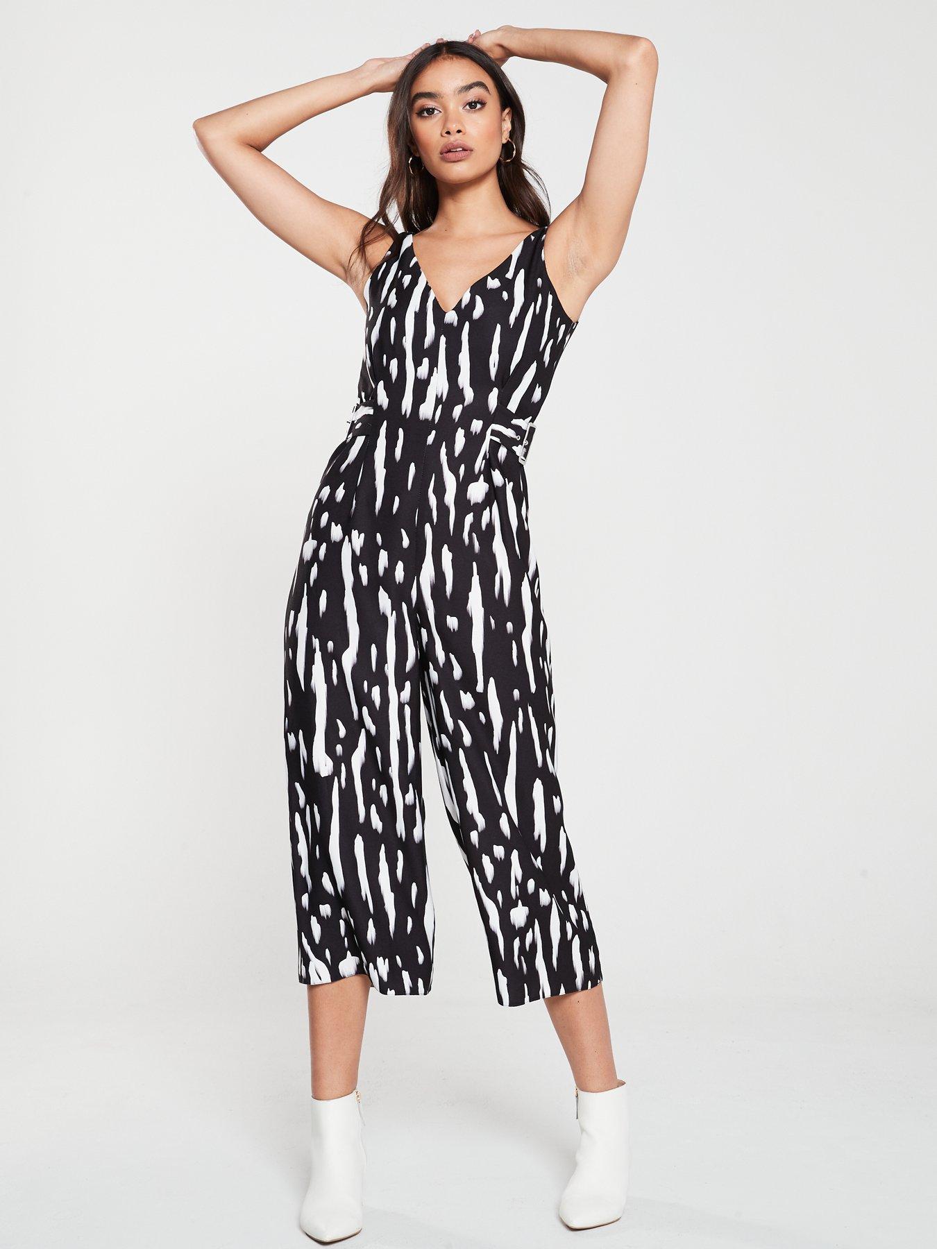 river island black jumpsuit