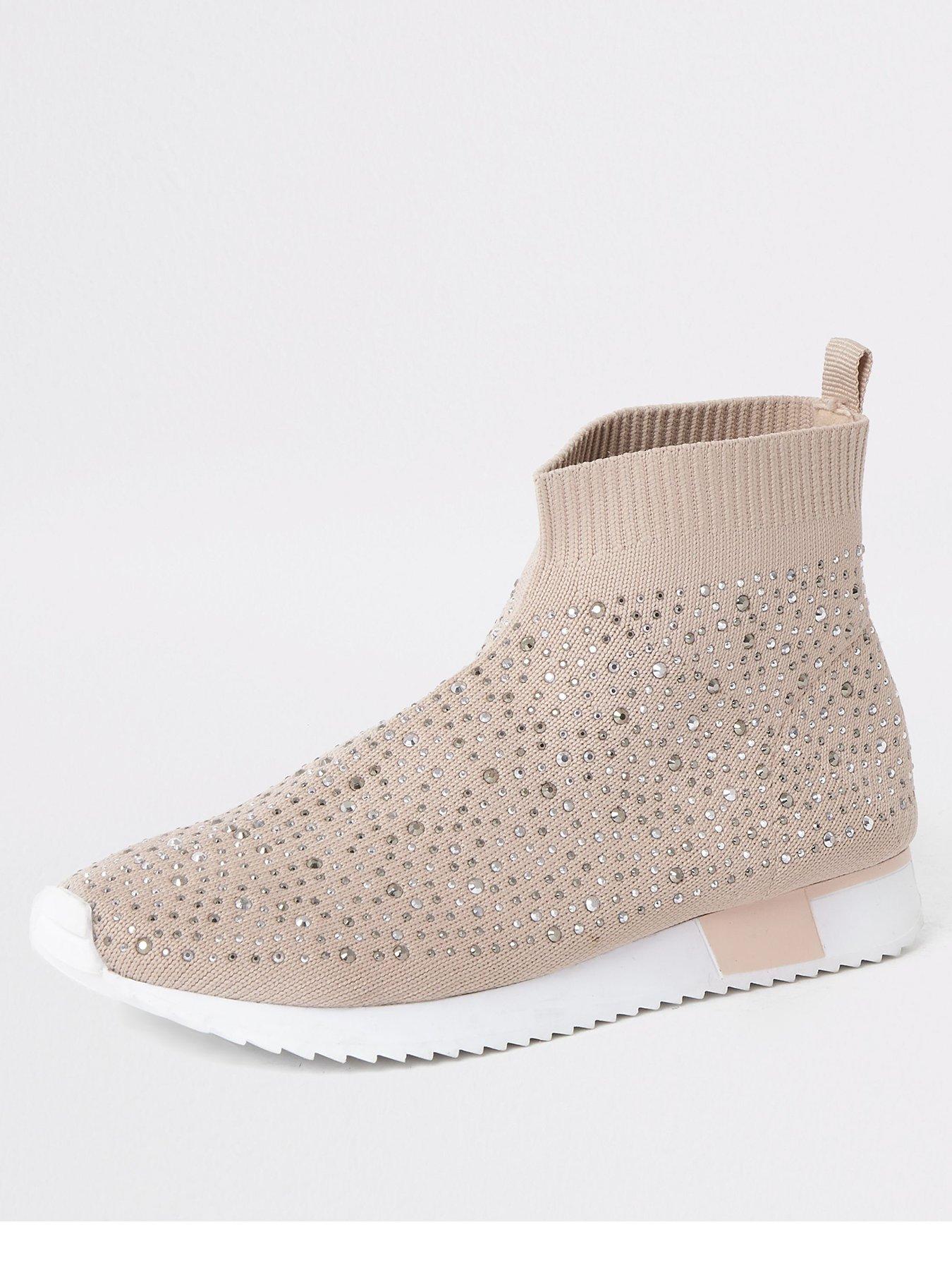 river island pink trainers