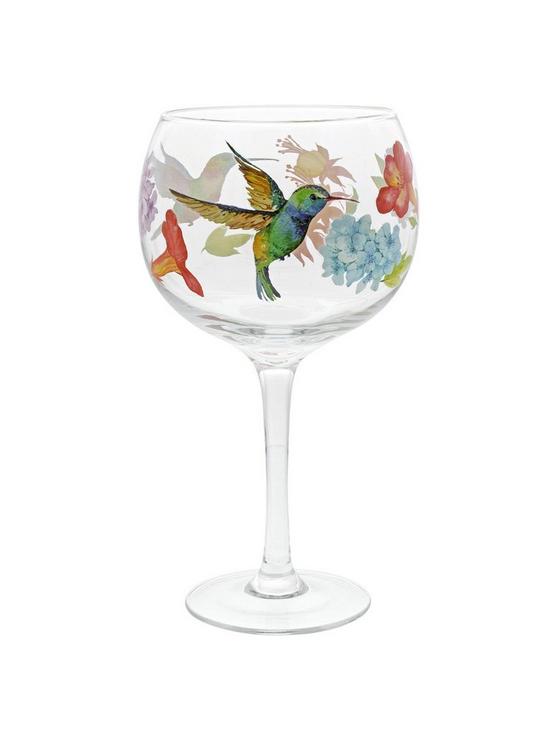 stillFront image of ginology-hummingbird-copa-glass