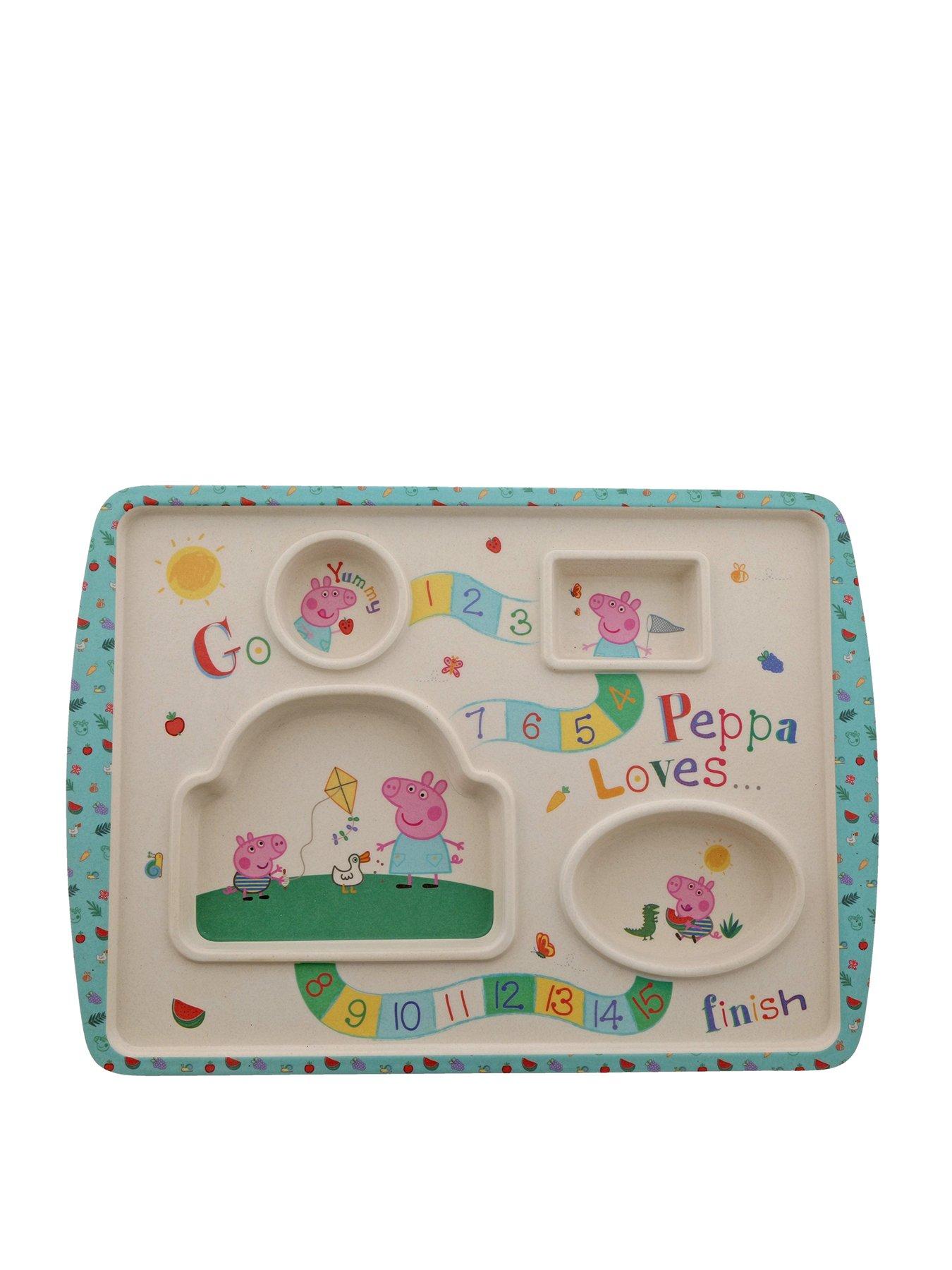 Peppa Pig Bamboo Game Plate review