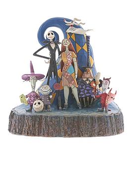 Product photograph of Disney Traditions What A Wonderful Nightmare Carved By Heart Nightmare Before Christmas from very.co.uk