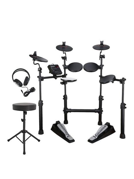 carlsbro-csd100-starter-electronic-drum-kit-with-6-months-free-online-lessons