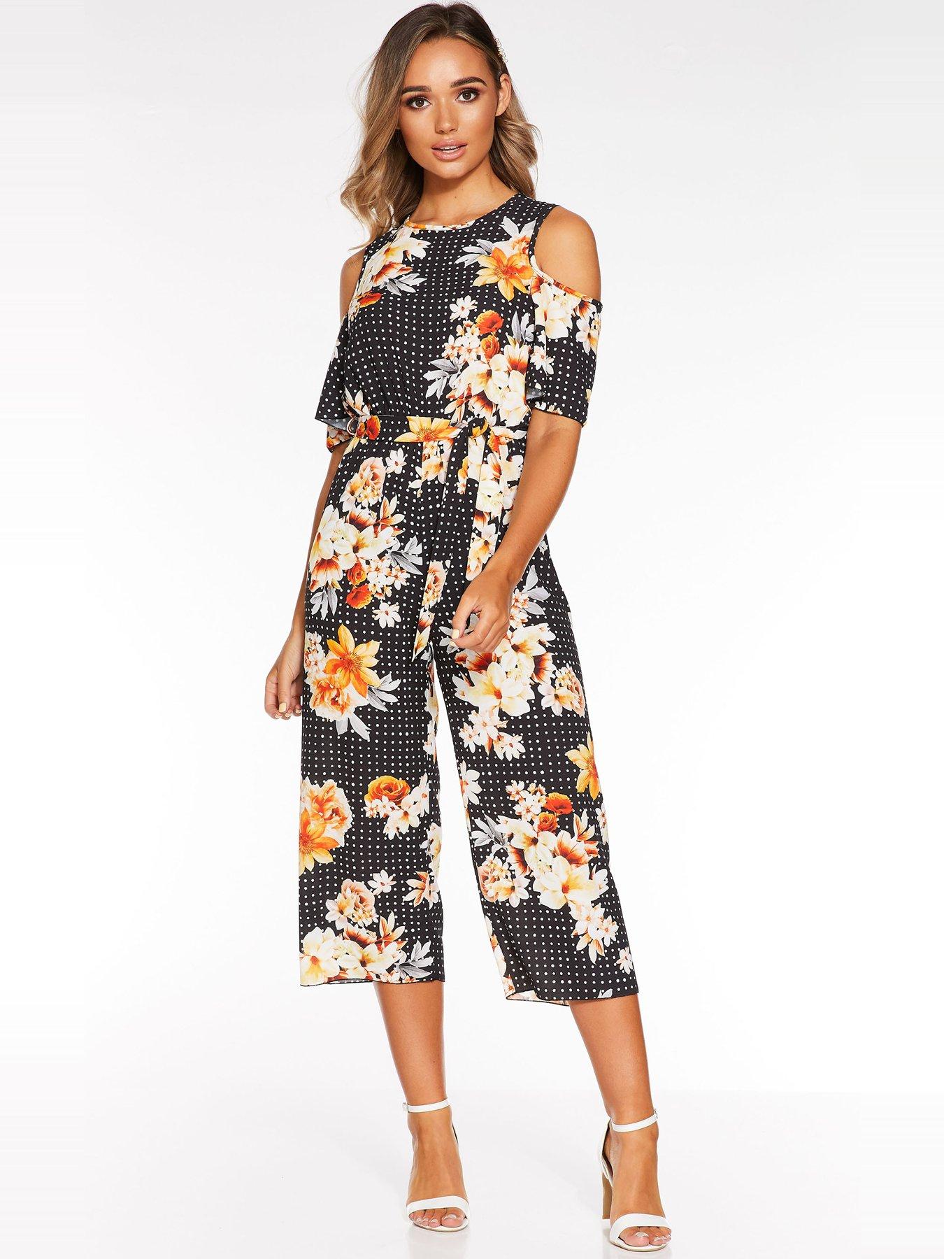 cold shoulder jumpsuit uk