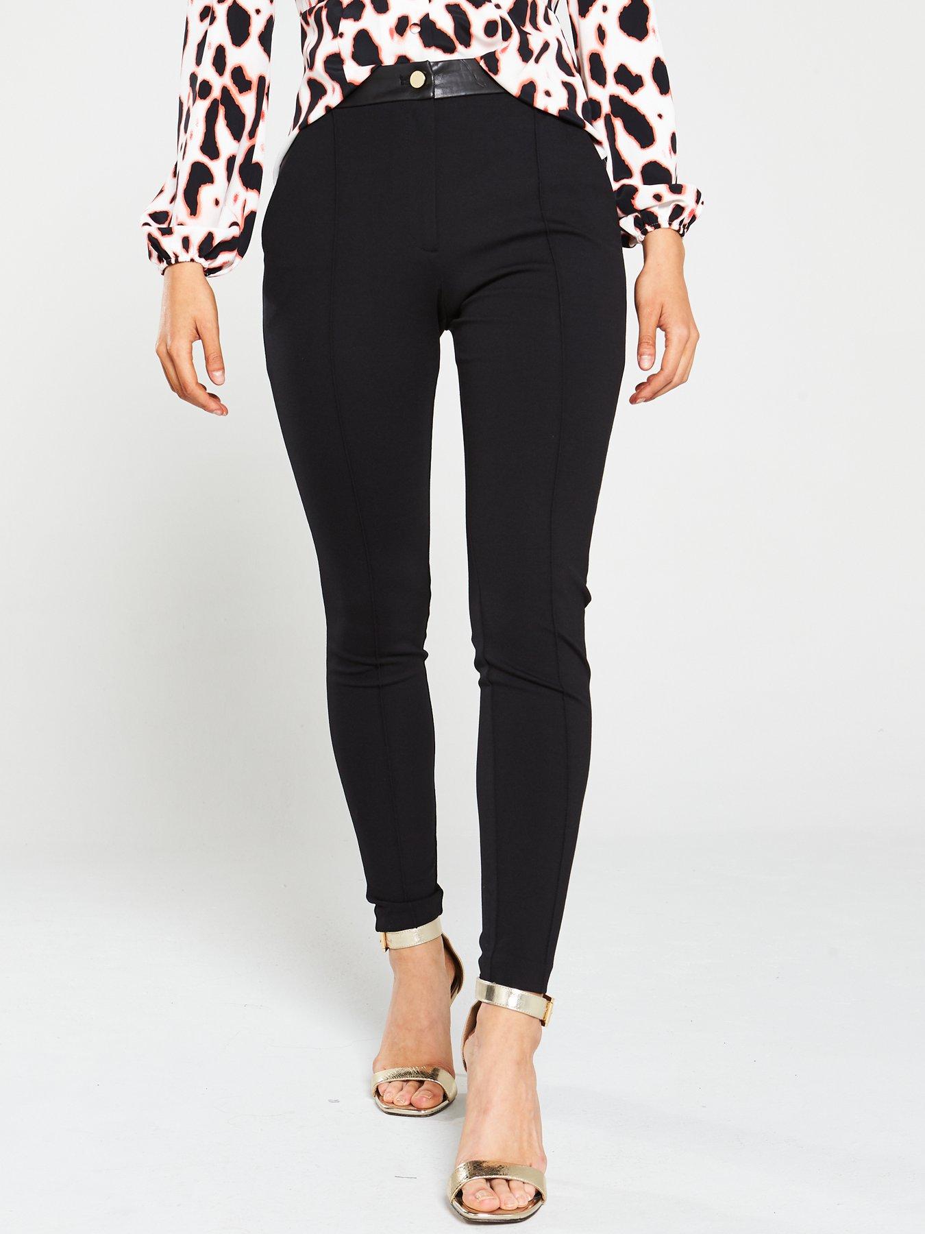 skinny ponte trousers