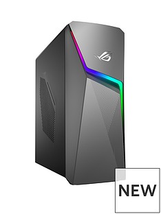 Asus ROG GL10CS-UK042T Intel Core i5, 8GB RAM, 1TB Hard Drive & 256GB SSD, GTX 1660TI 6GB Graphics, Gaming Desktop - Black