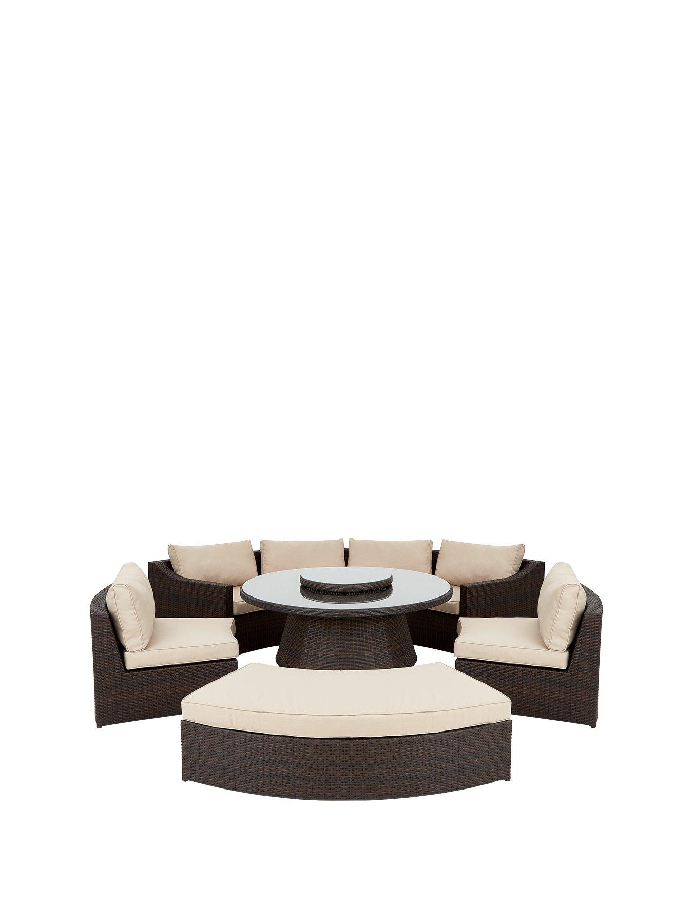 San Remo 6 Piece Dining Set With Round Table | very.co.uk