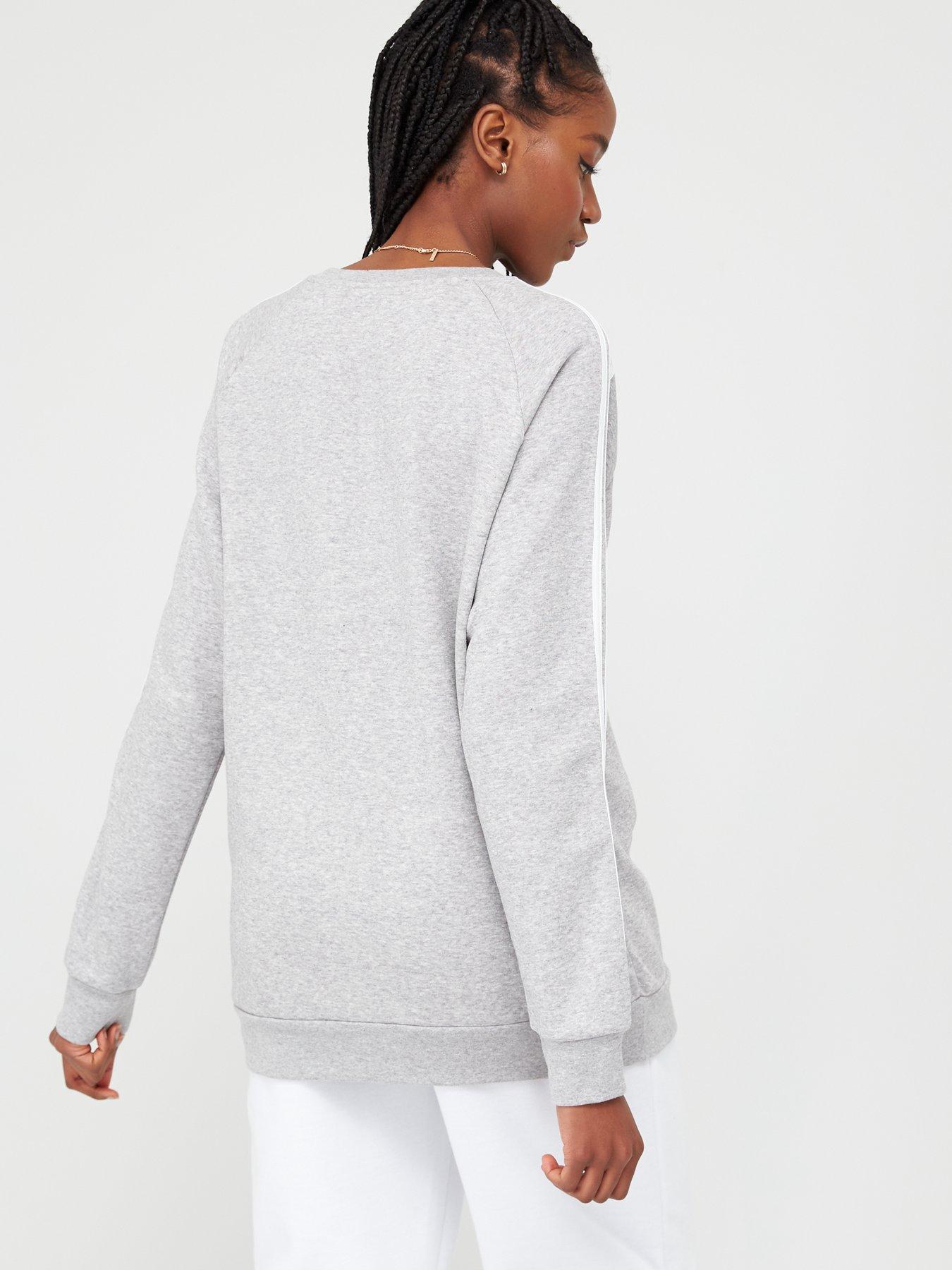 adidas essential boyfriend fit crew sweater