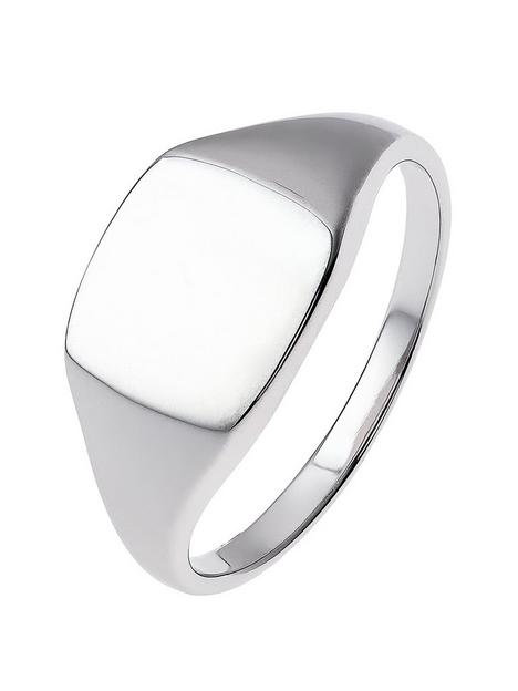 the-love-silver-collection-sterling-silver-oval-signet-ring