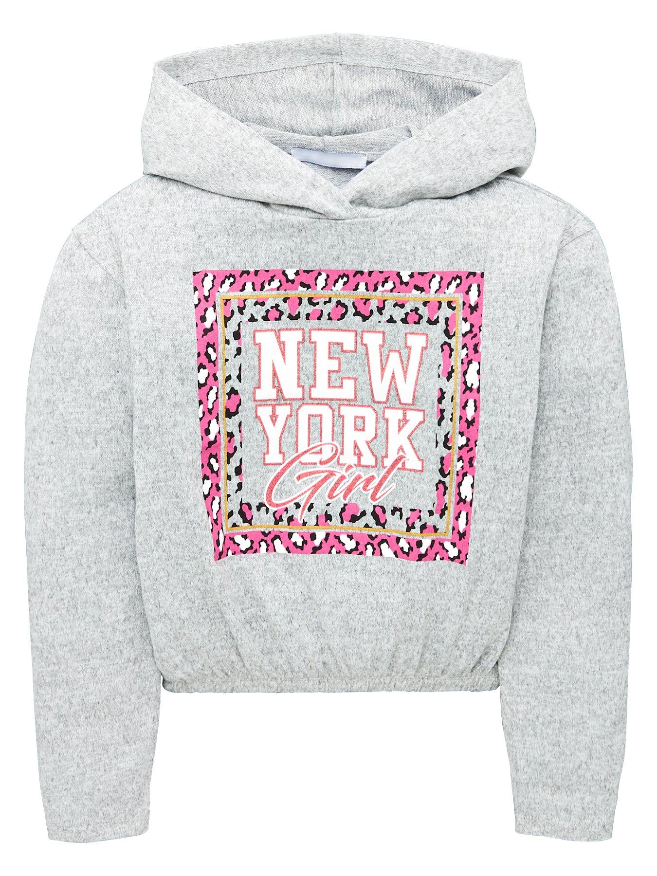 V By Very Girls New York Girl Lightweight Snitted Hoodie review