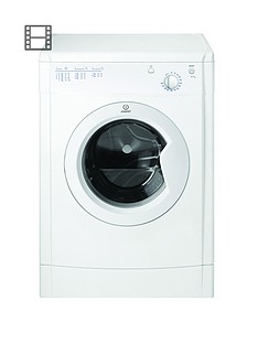 Indesit Ecotime IDV75 7kg Load Vented Tumble Dryer - White