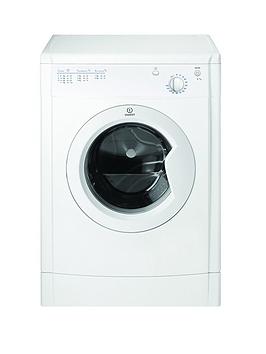 Indesit Ecotime Idv75 7Kg Load Vented Tumble Dryer – White