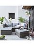  image of everyday-hamilton-rattannbspcorner-sofa-set-with-matching-extender-unit