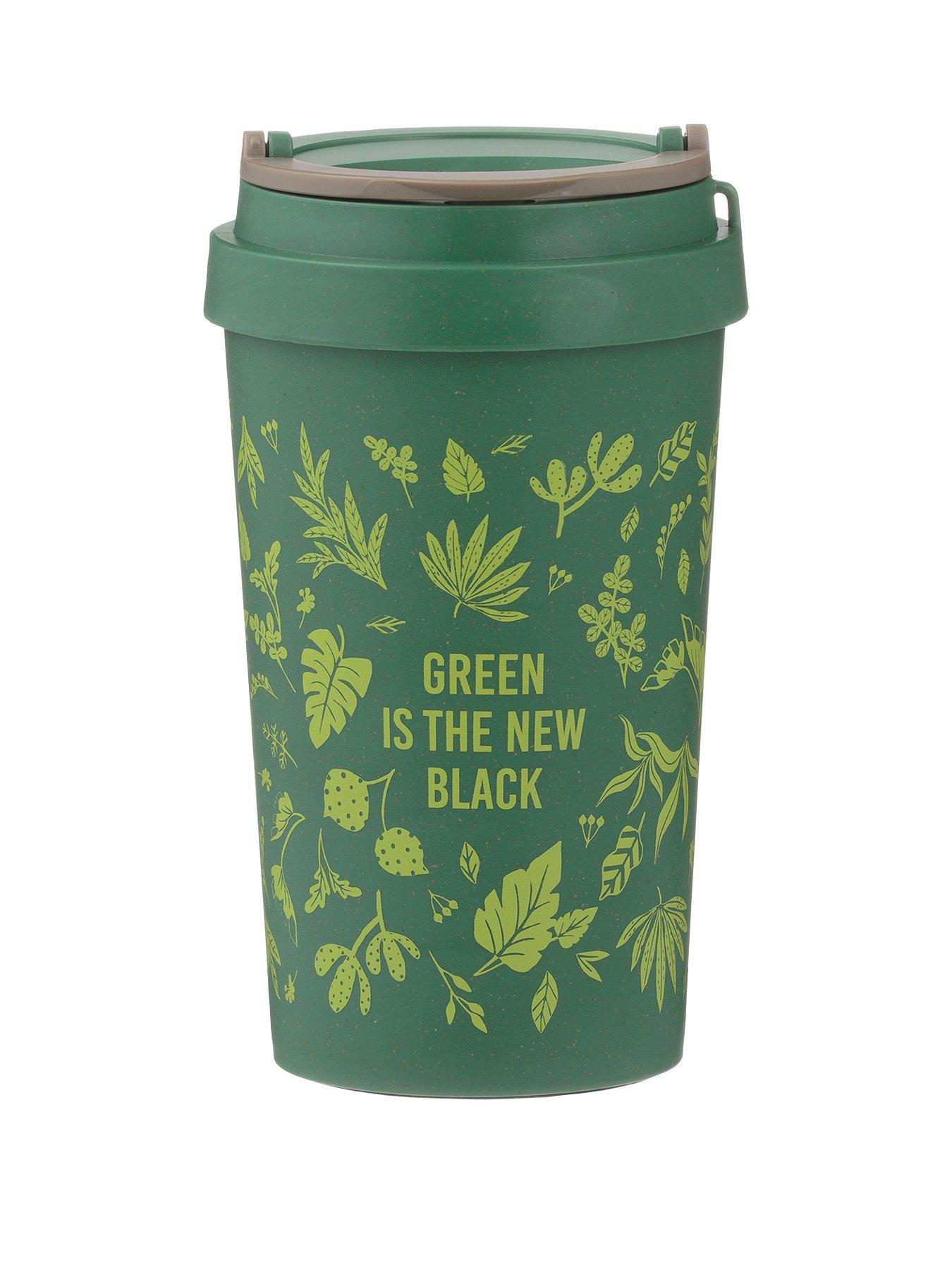 Typhoon Green Is The New Black Double-Walled Wheat Fibre Mug review