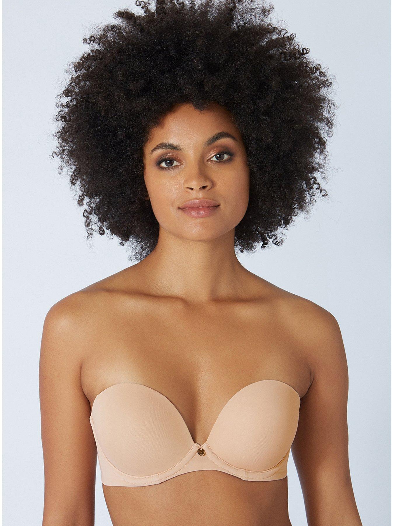 Boux Avenue Plunge Strapless Bra - Nude