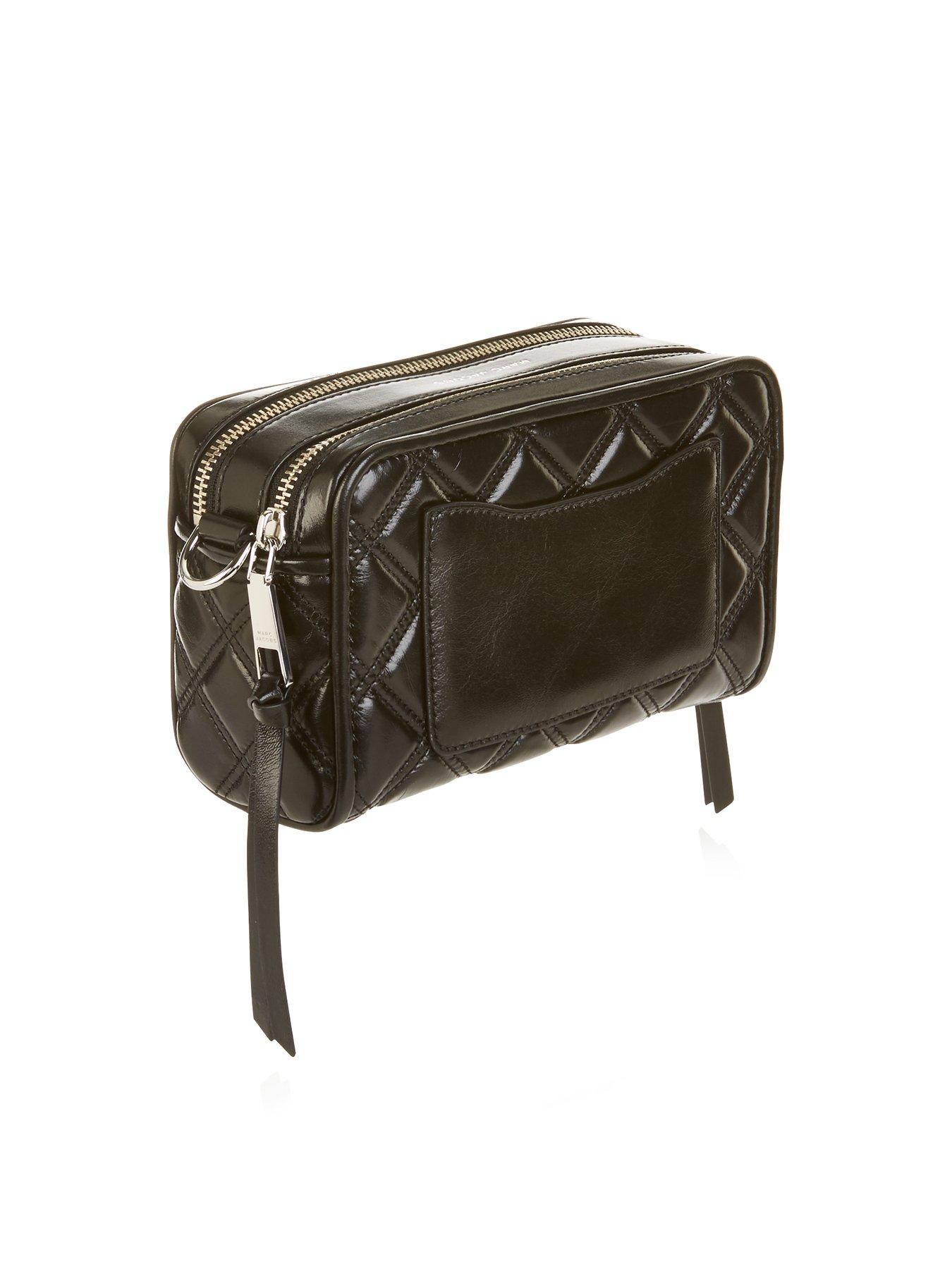 MARC JACOBS The Softshot 21 Quilted CrossBody Bag Black Very.co.uk