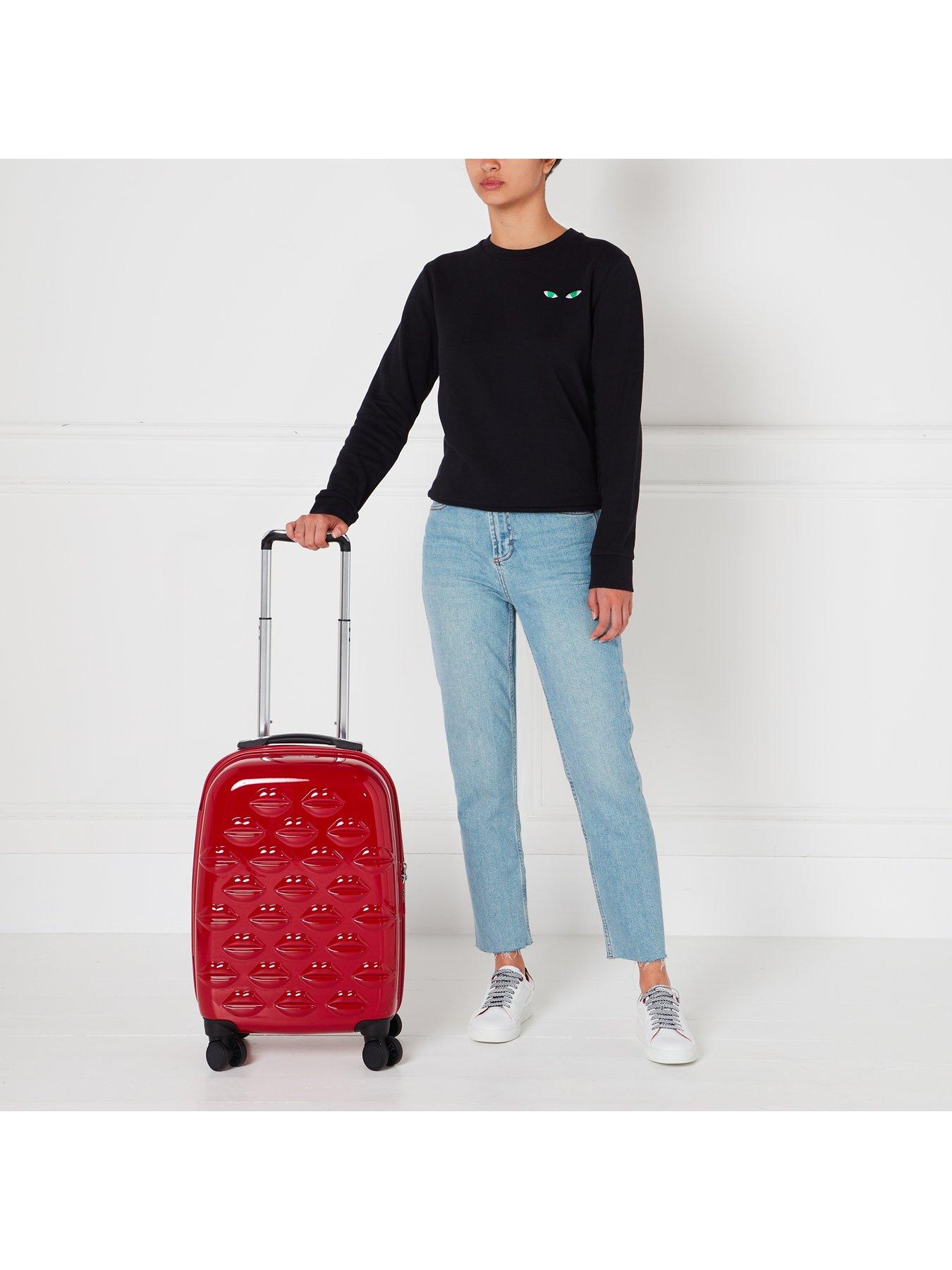 lulu guinness cabin suitcase