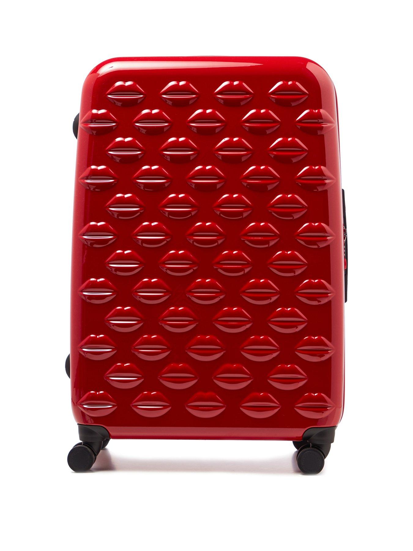 Lulu Guinness Red Large Lips Hardside Spinner Case review