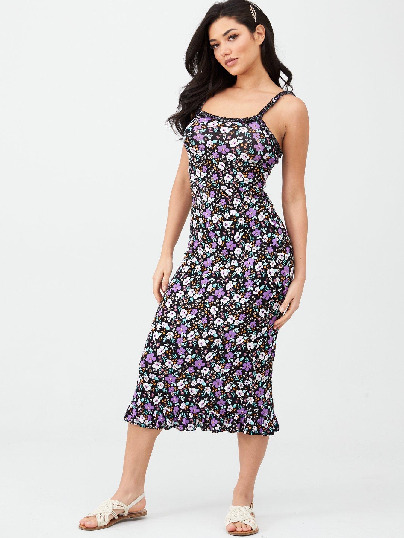 jersey midi dress uk