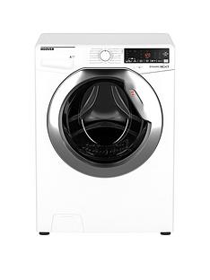 Hoover DWOA411AHC8/1-80 11kg Load, 1400 Spin Washing Machine - White/Chrome Door
