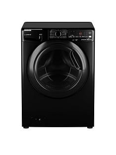 Hoover DWOAD69AHF7B-80 9kg Load, 1600 Spin Washing Machine - Black/Tinted Door