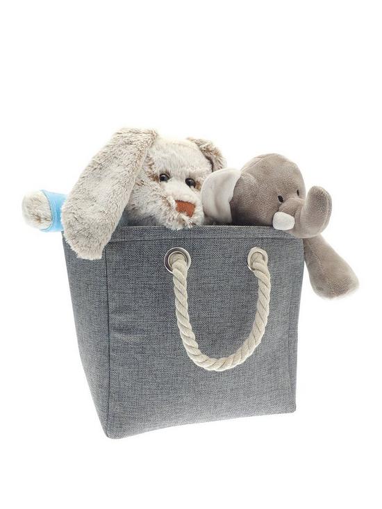 front image of collapsible-storage-bag-grey