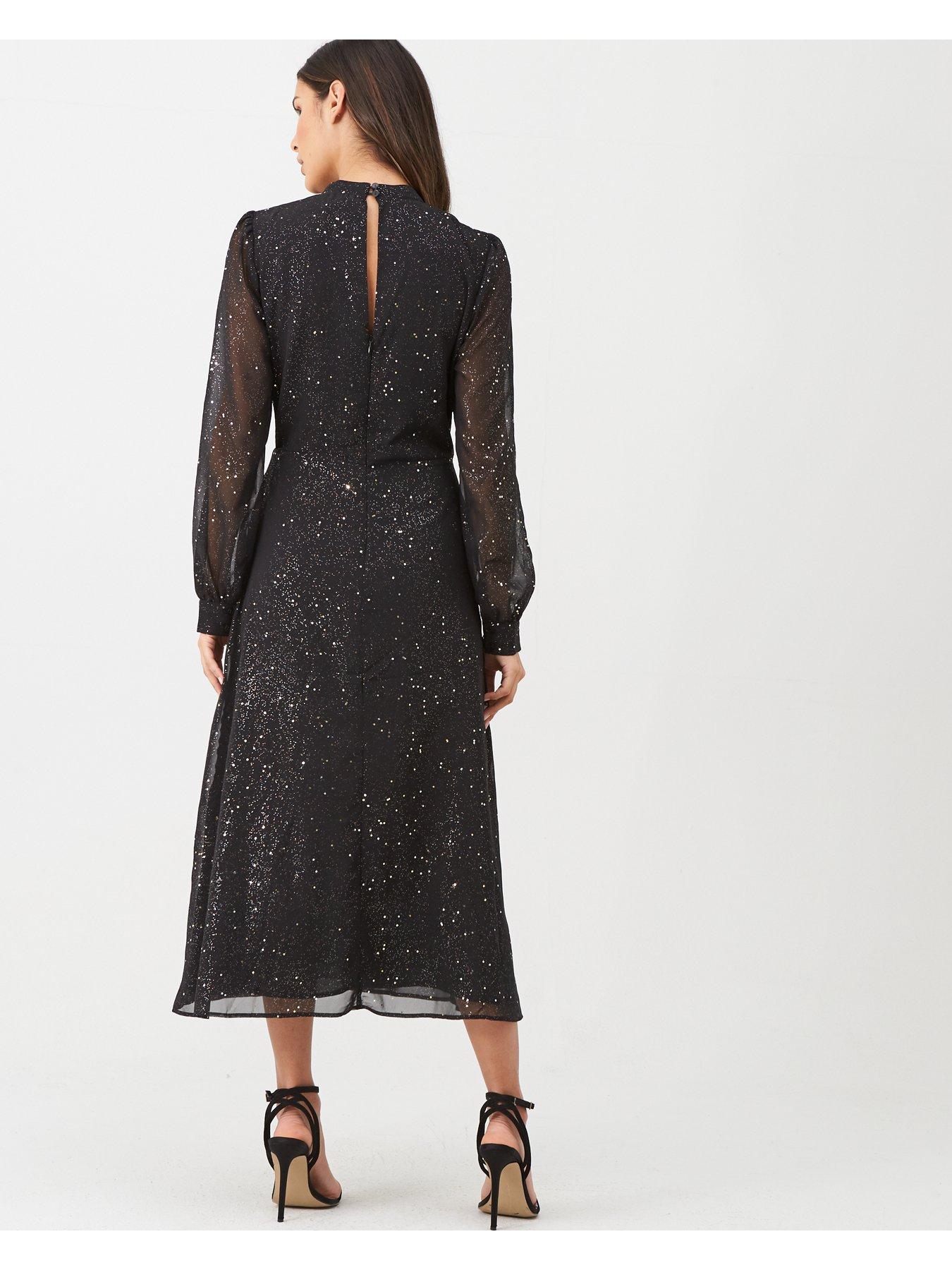 warehouse glitter dress