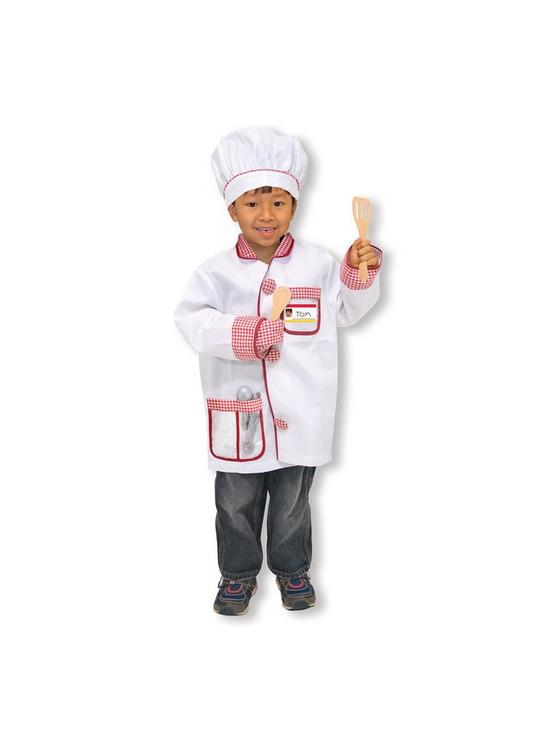 front image of melissa-doug-chef-role-play-set