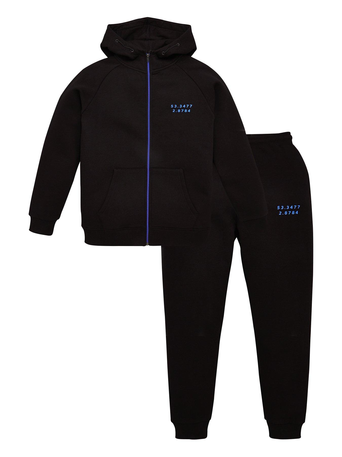 V By Very Boys Blue Zip Detail Tracksuit review