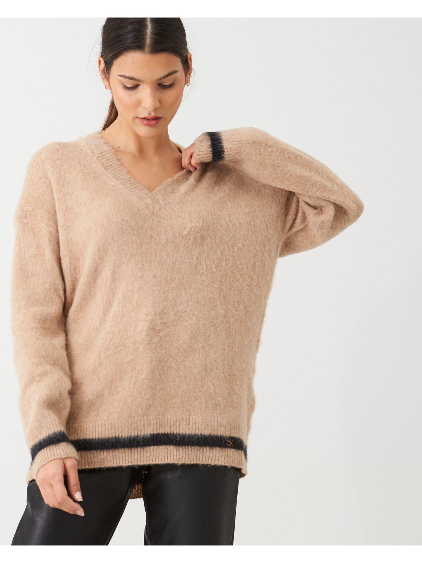 calvin klein v neck jumper