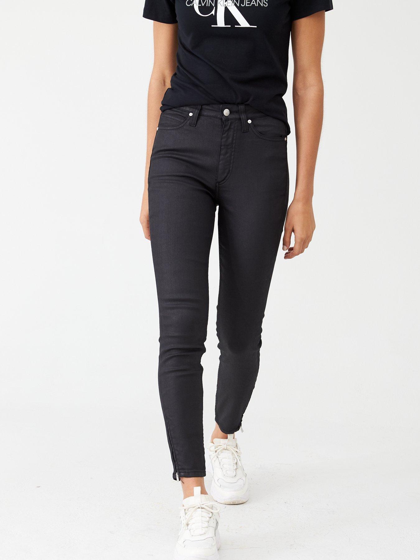 calvin klein biker jeans