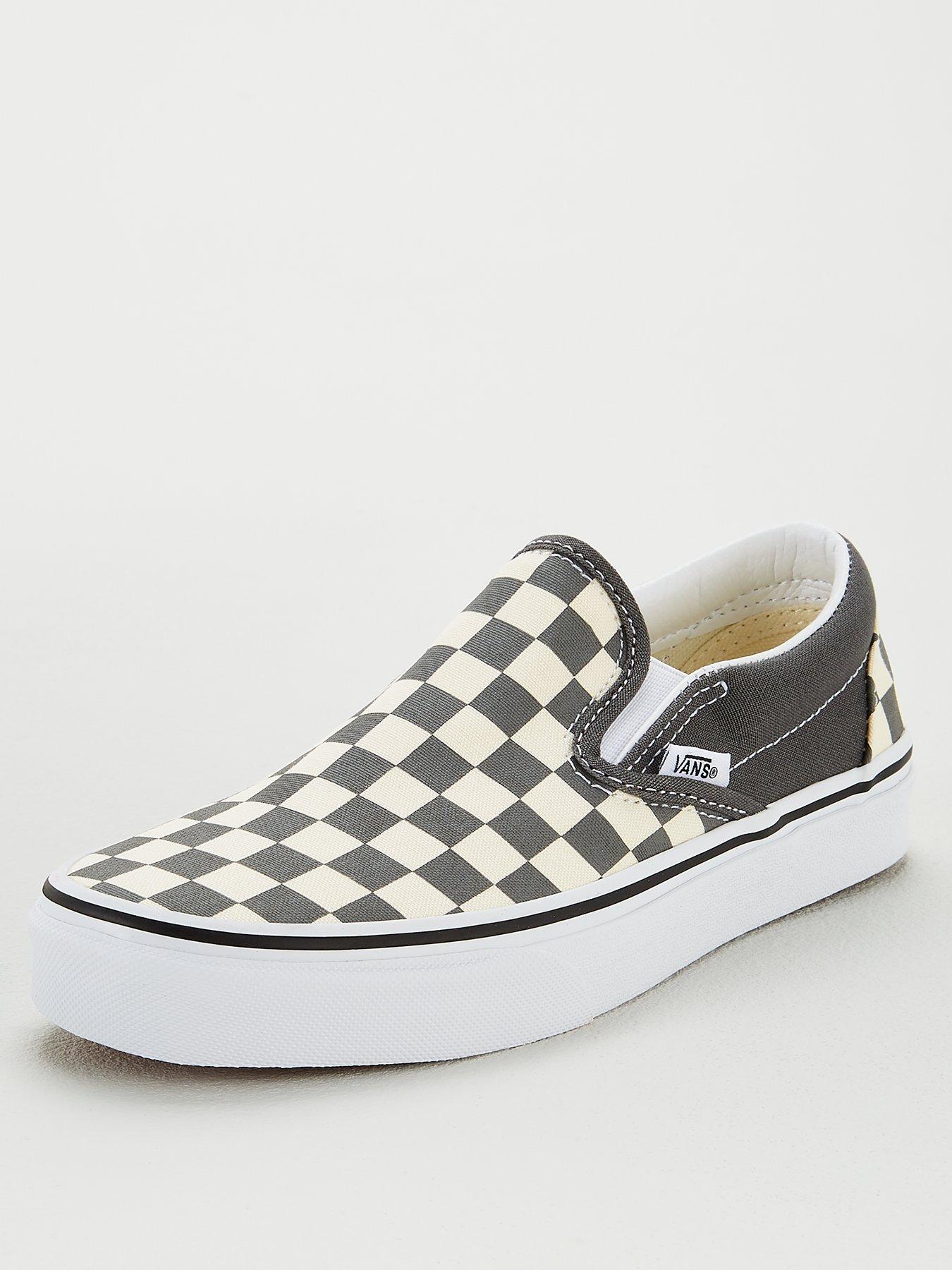 vans classic slip on grey