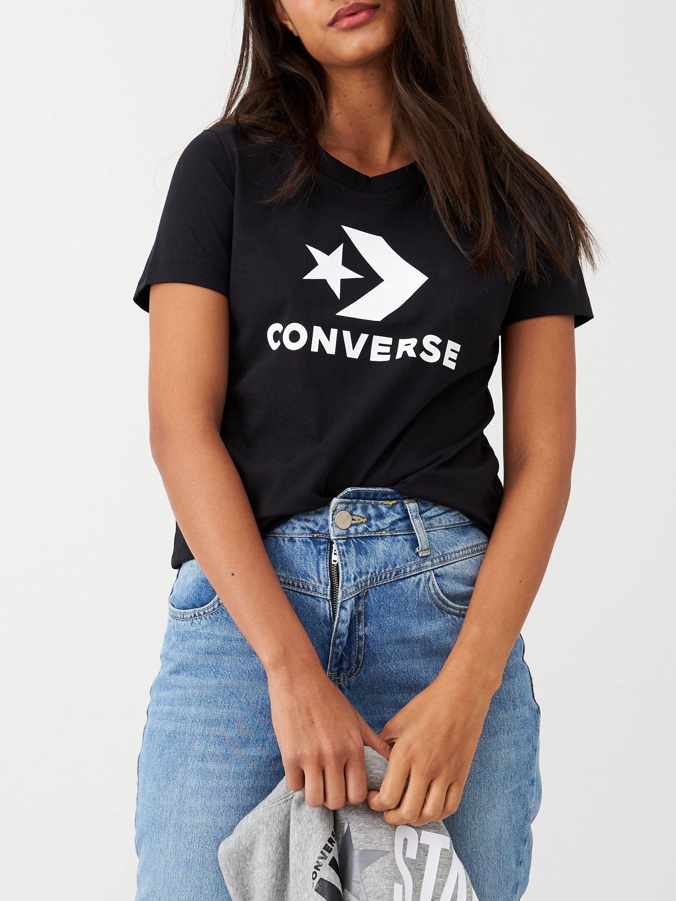 converse t shirt ladies