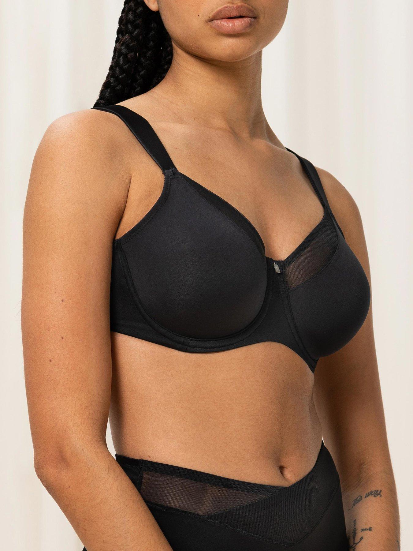 Average Size Figure Types in 38I Bra Size Black by Elila Spacer