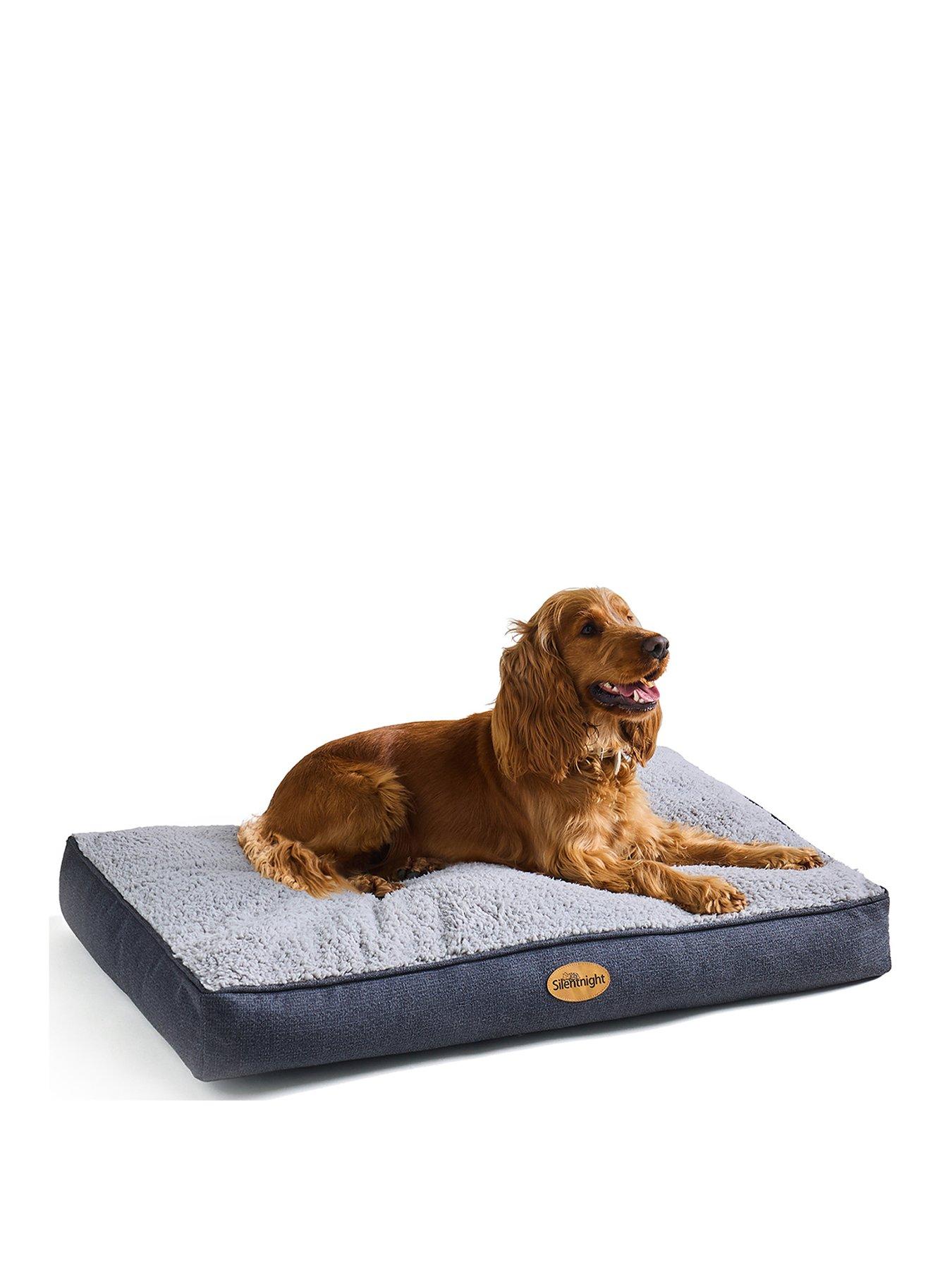 Product photograph of Silentnight Ultrabounce Mattress Pet Bed - Grey - Medium from very.co.uk