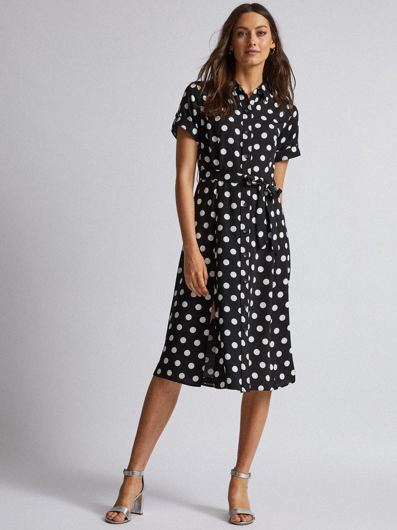 dorothy perkins polka dot dress