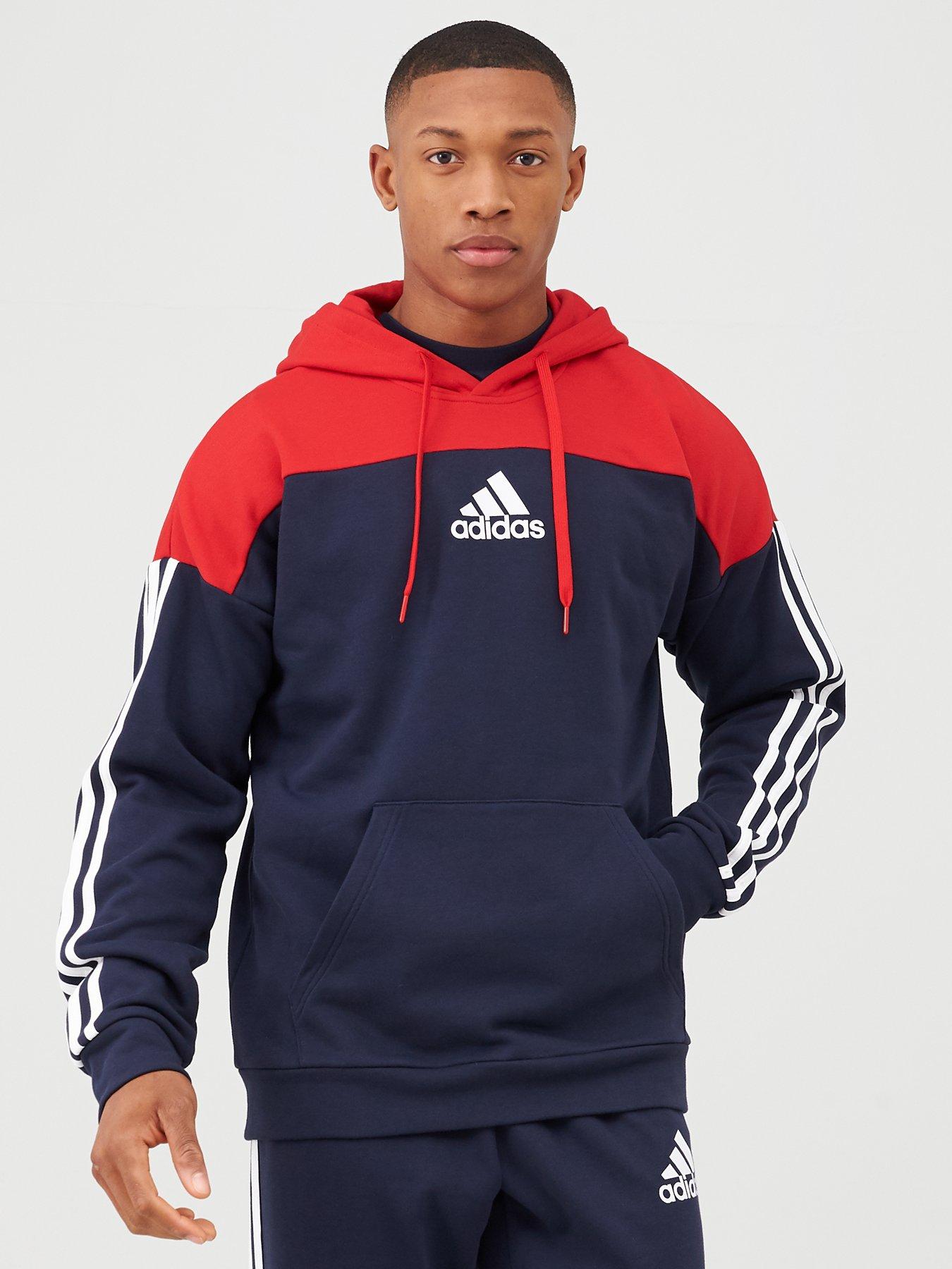 panel hoodie by adidas