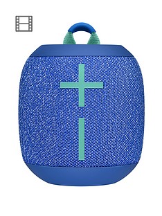 Ultimate Ears Wonderboom 2 Bluetooth Speaker - Big Bass 360 Sound, Waterproof IP67, Floatable, 100 Ft Range, Blue