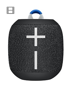 Ultimate Ears Wonderboom 2 Bluetooth Speaker - Big Bass 360 Sound, Waterproof / Dustproof IP67, Floatable, 100 Ft Range, Black