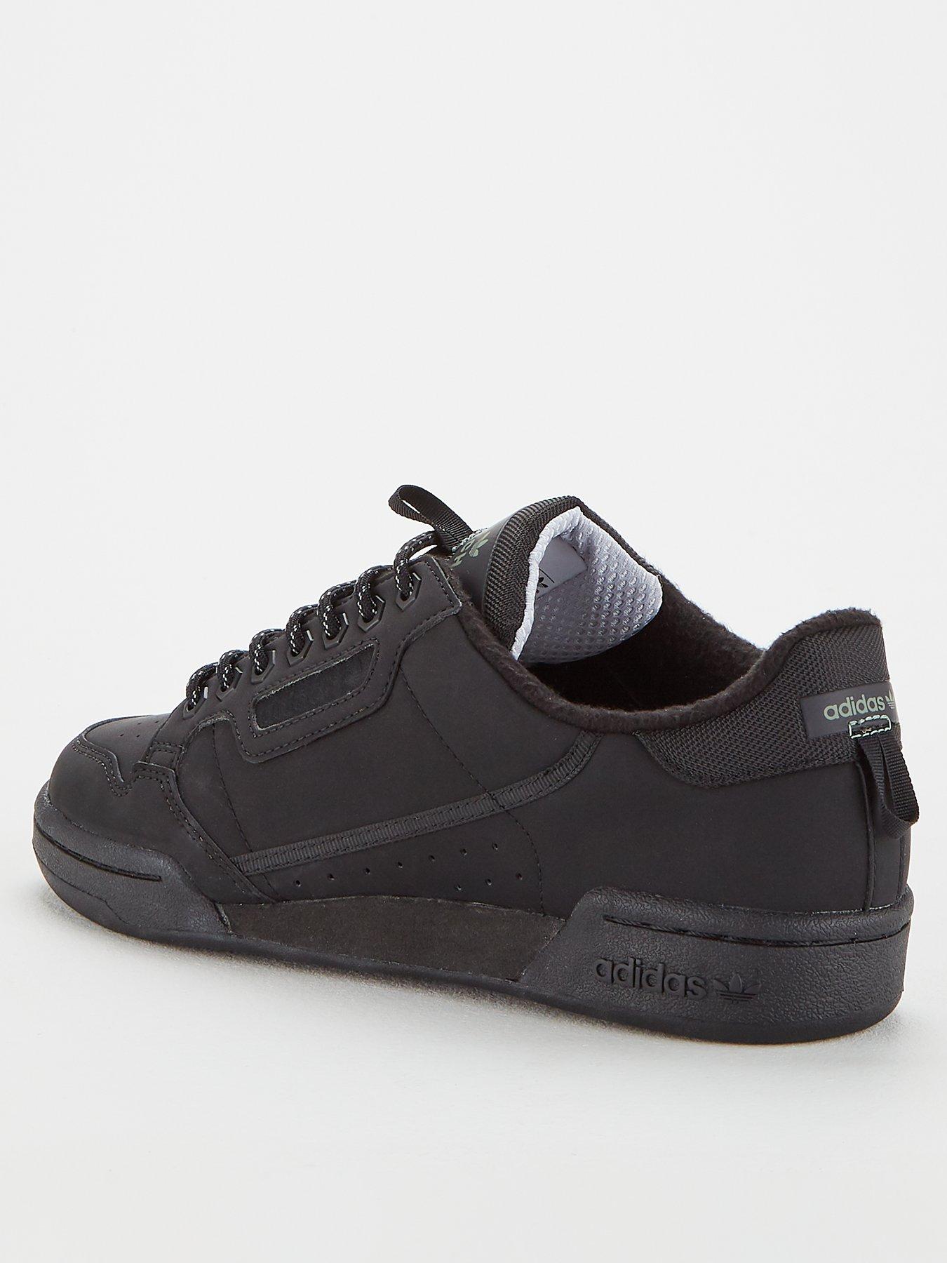 black adidas continental