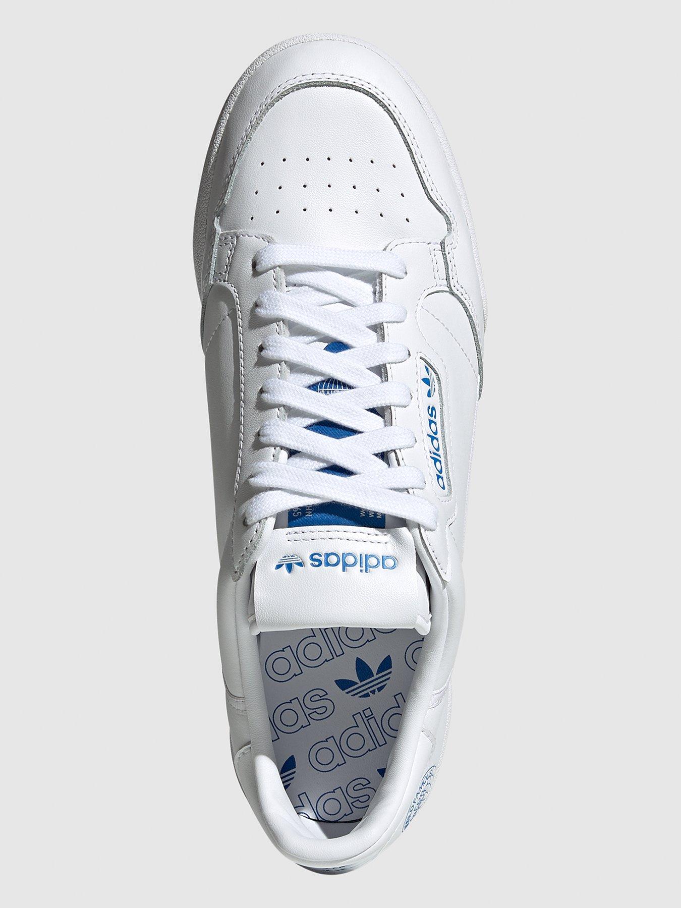adidas originals continental 80 triple white