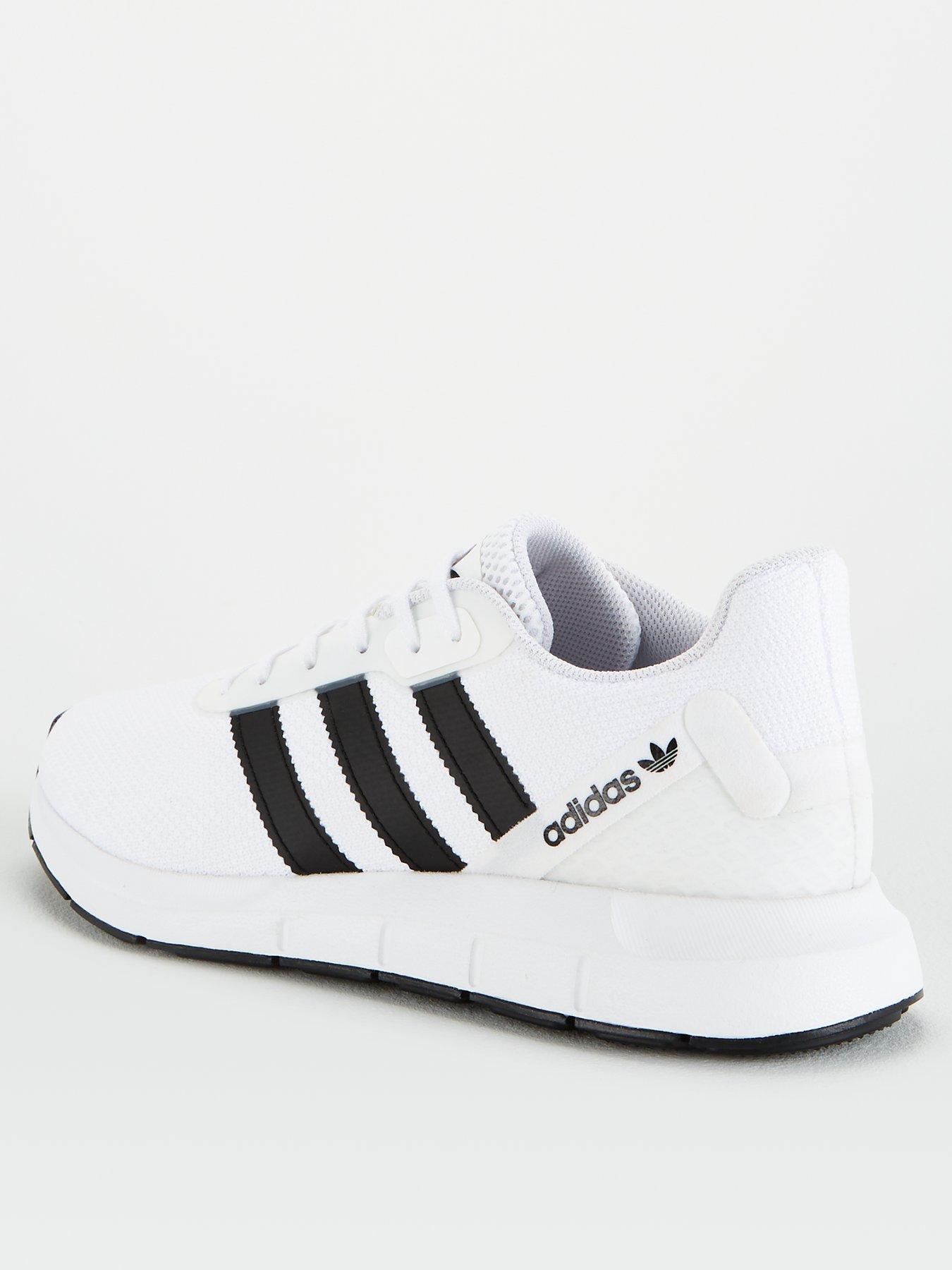 adidas swift run white black