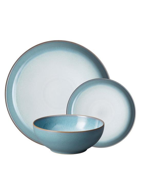 stillFront image of denby-azure-haze-12-piece-dinnerware-set