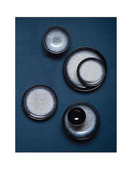 Product photograph of Denby Halo Coupe Dinnerware Set 12 Piece from very.co.uk