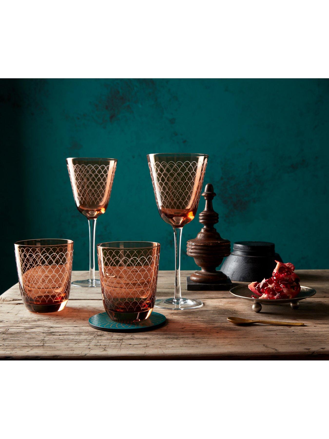 Denby Monsoon Mandala Coasters Set of 4 very.co.uk