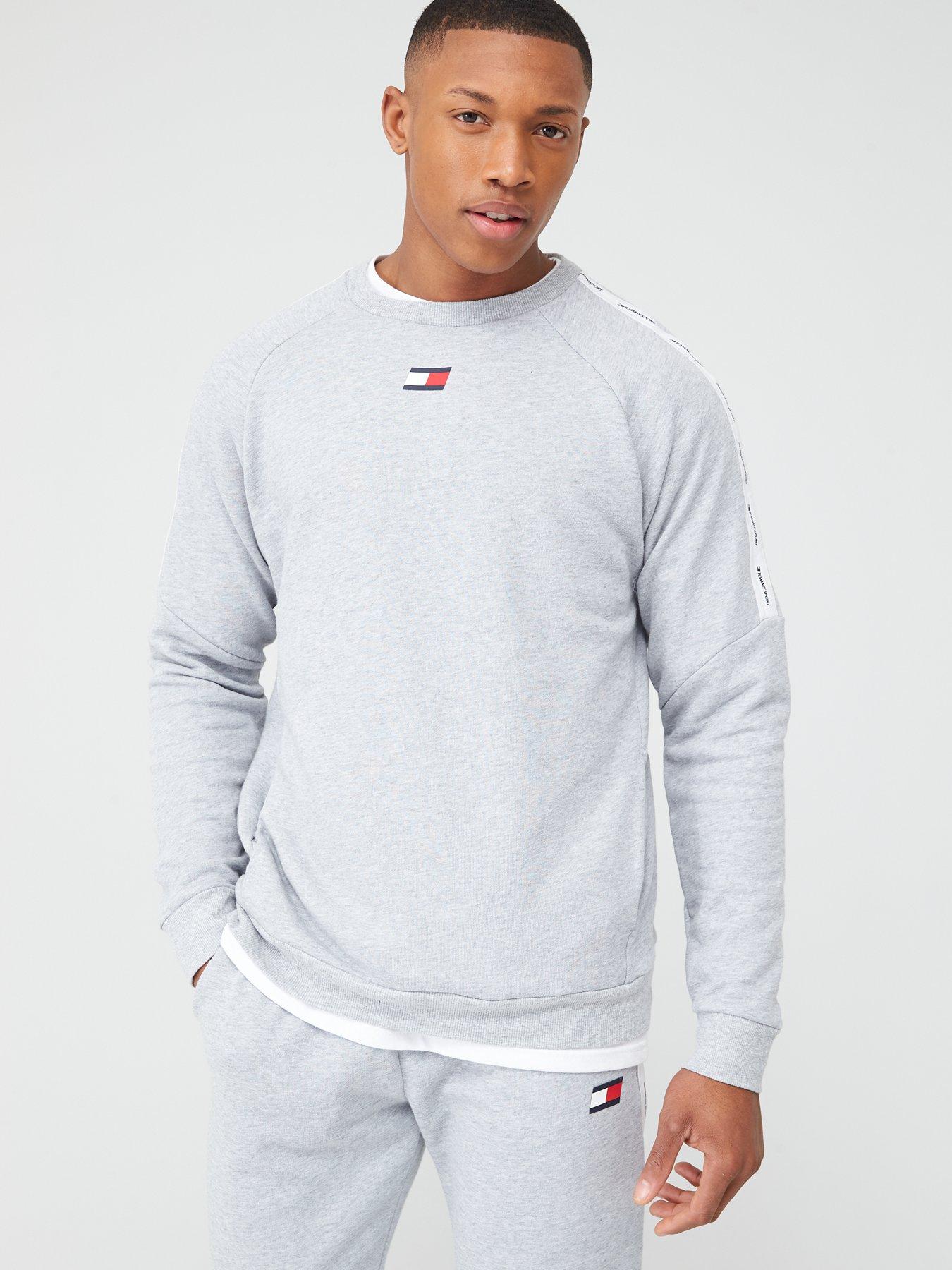 tommy hilfiger tape crew sweatshirt