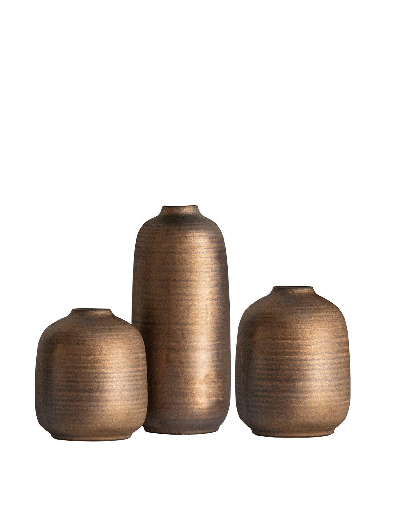 Gallery Khangi Vases Set Of 3 Very Co Uk