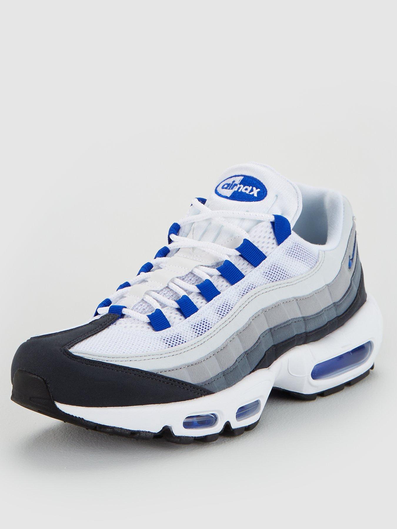 nike air max 95 trainers in blue