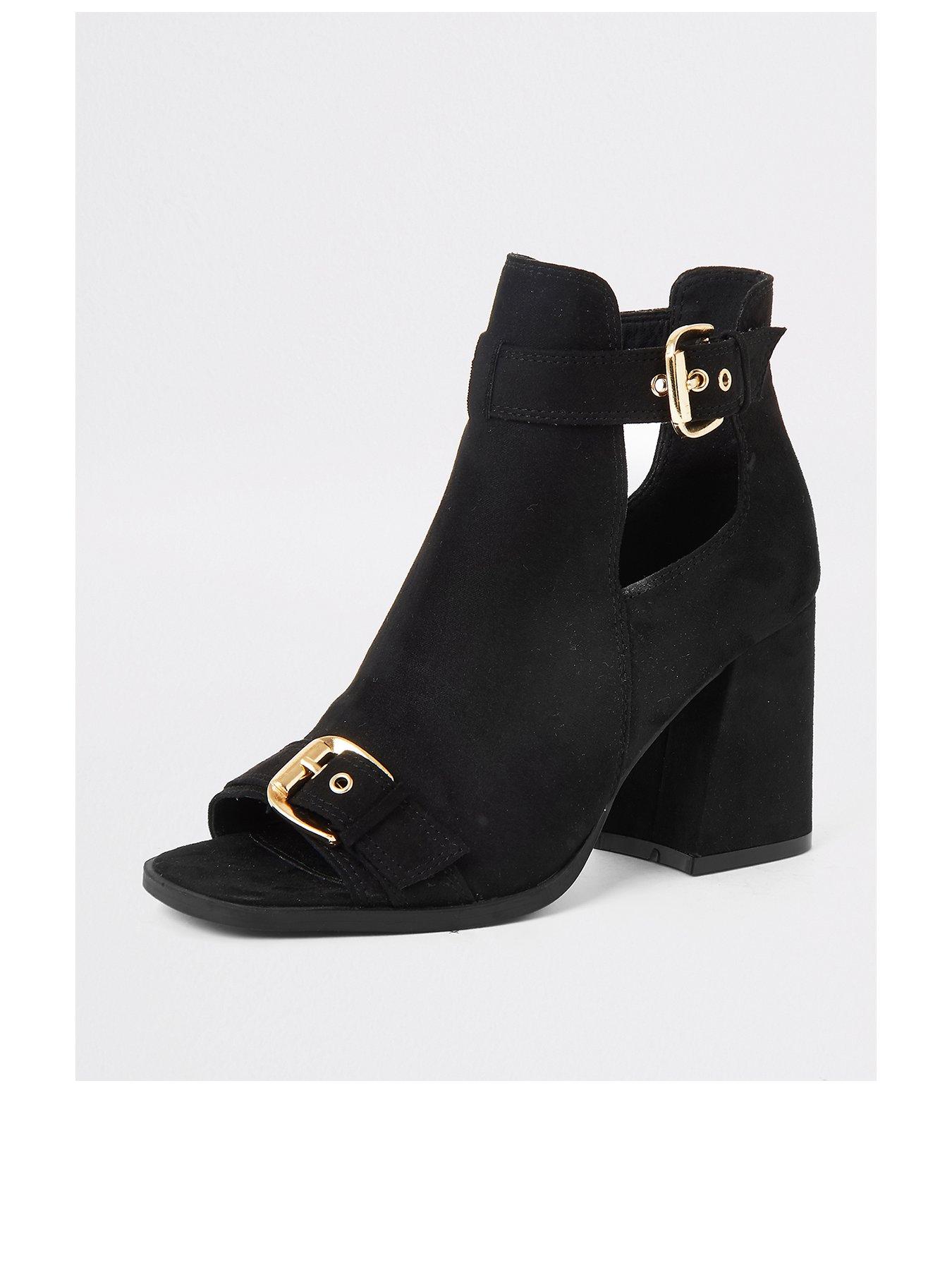river island buckle boots