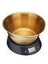  image of masterclass-electronic-dual-dry-and-liquid-kitchen-scale-with-brass-finish-bowl