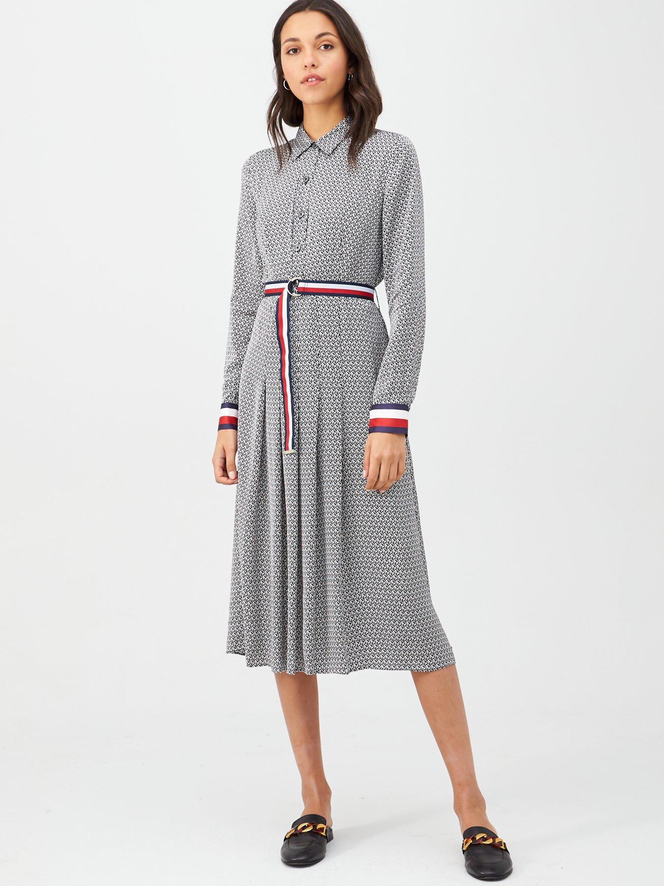 white dress tommy hilfiger